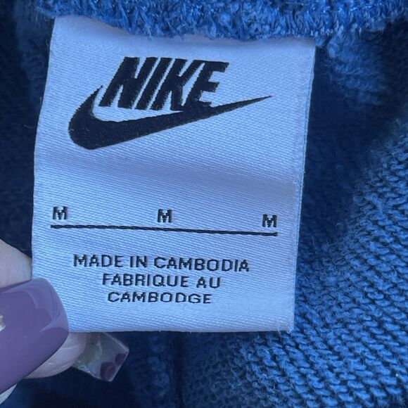 Nike Essentials Mens Sweat Shorts Medium Logo Activewear Athleisure Swoosh - Picture 4 of 11